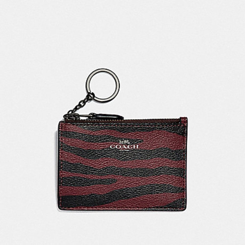 【NEW】LIMITED EDITION COACH MINI SKINNY ID CASE WITH TIGER PRINT F39092